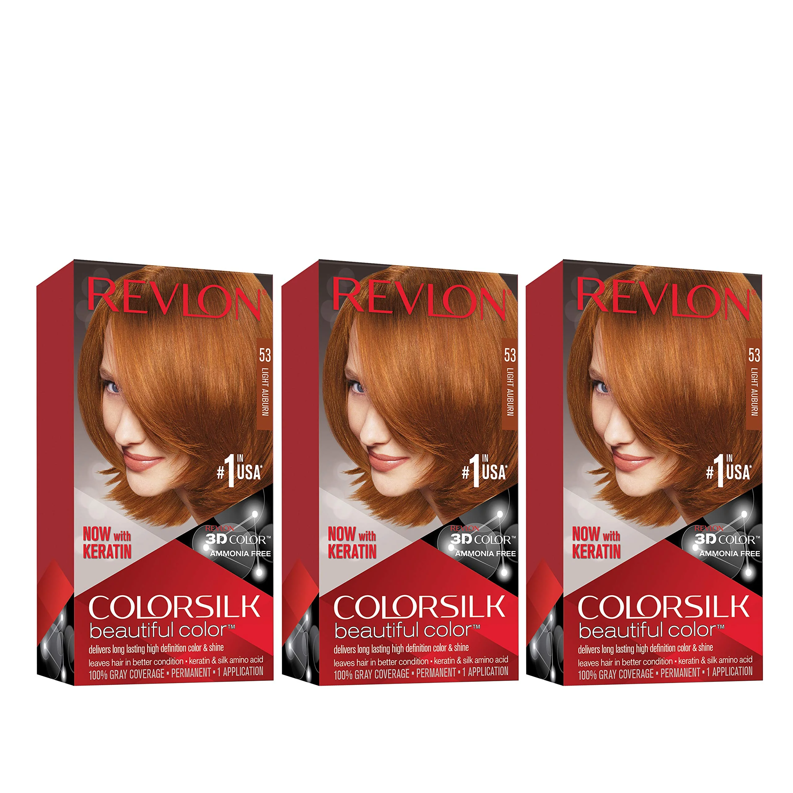 Classic Revlon Colorsilk Beautiful Color Permanent Hair Dye with Keratin Stylish