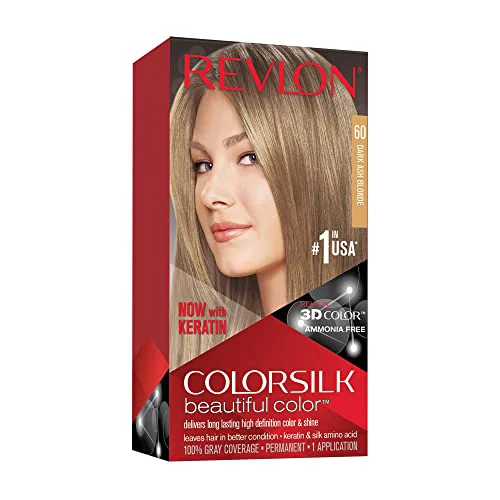 Enhanced REVLON COLORSILK DARK ASH BLONDE 60 HAIR COLOR Artisan