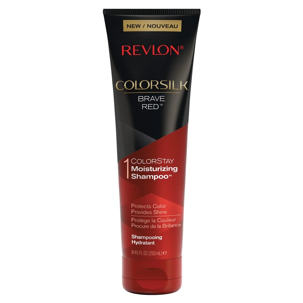 Fine Revlon Colorsilk Care Shampoo Red 8.45 Fluid Ounce Elite