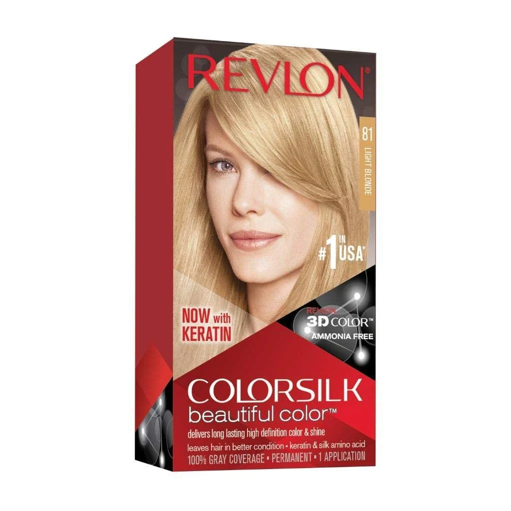 Flexible Revlon Colorsilk Hair Coloring Light Blonde Exceptional