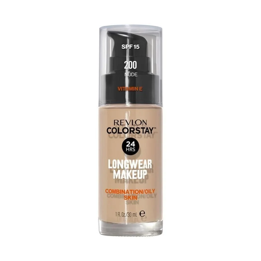 Modern Revlon Color Stay Liquid Makeup for Combination Oily Skin Nude 1.0 Fluid Ounce Reliable