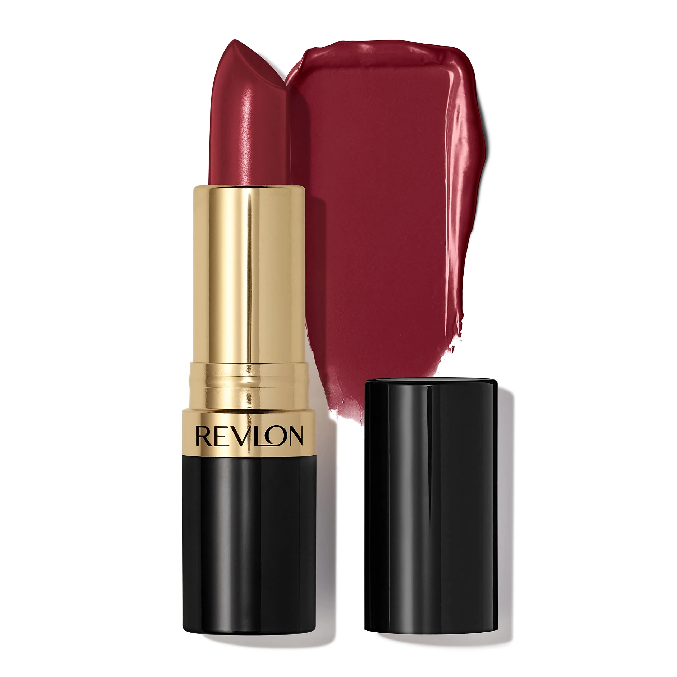 Authentic Revlon Super Lustrous Lipstick Creamy Formula For Soft Fuller-Looking Lips Moisturized Feel 630 Raisin Rage 0.15 oz Smooth