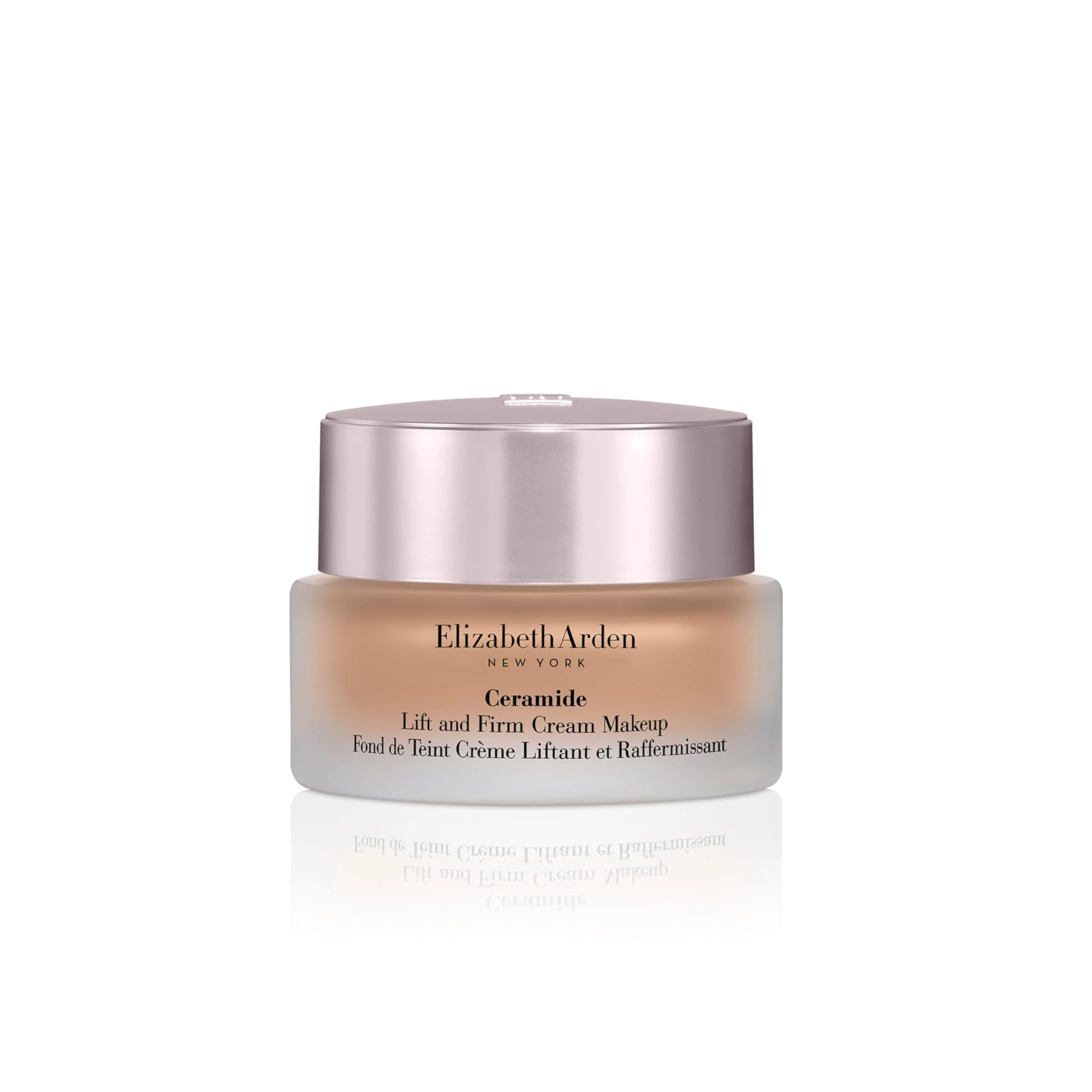 High-Performance Elizabeth Arden Ceramide Lift and Firm Cream Foundation Makeup - Shade 340W - 1 oz Jar Proven