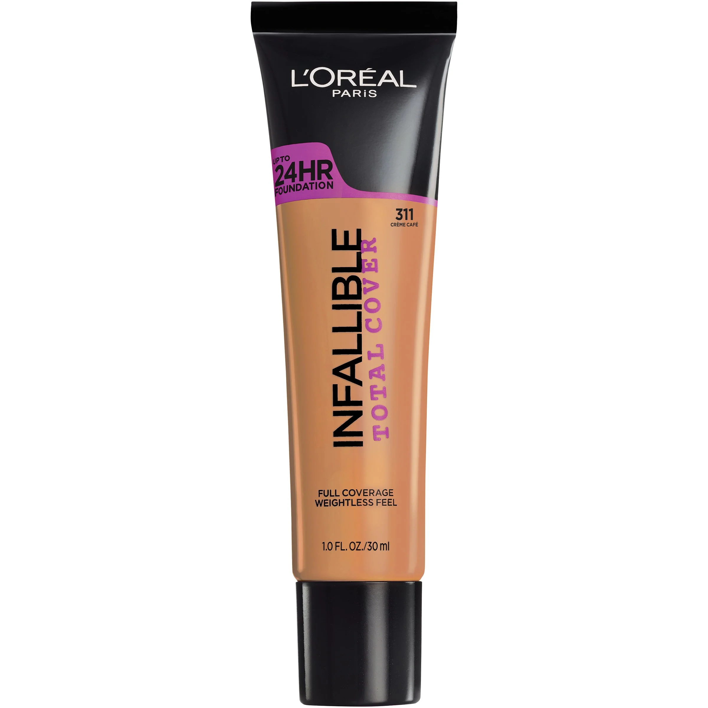 Dependable L Oréal Paris Infallible Total Cover Foundation Creme Cafe 1 fl oz. Healthy