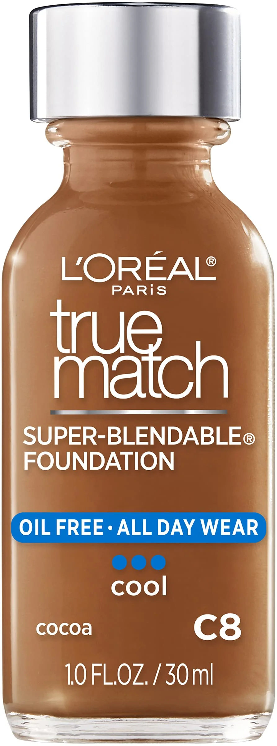 Soft L Oréal Paris Makeup True Match Super-Blendable Liquid Foundation Cocoa C8 1 Fl Oz 1 Count Top-Quality