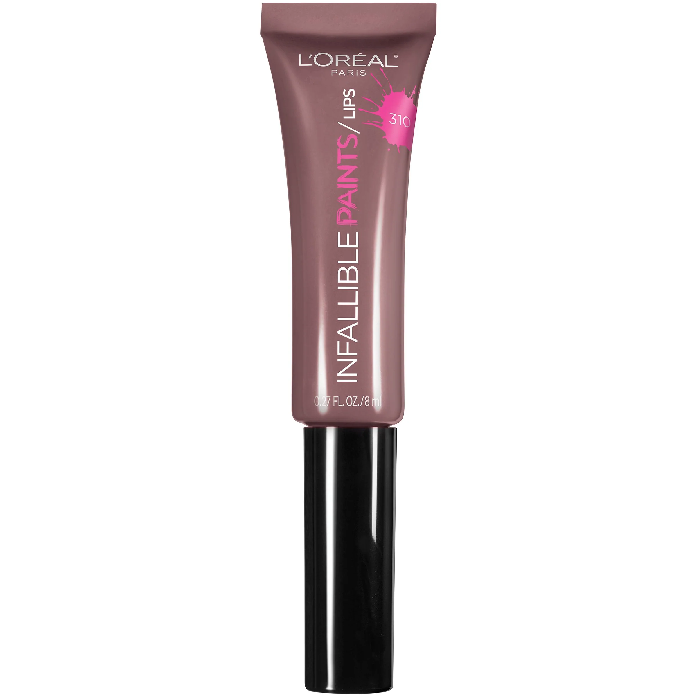 Eco-Friendly L'Oréal Paris Infallible PAINTS LIPS Taupeless 0.27 fl. oz. Green