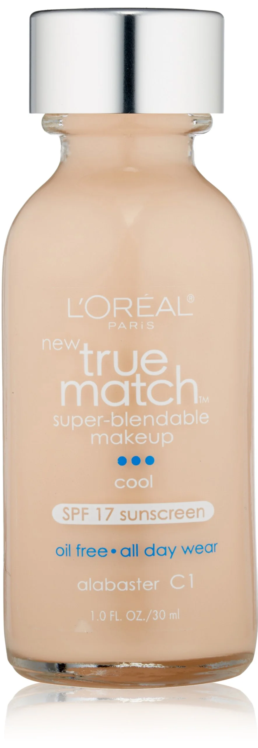 Comfortable L'Oréal Paris True Match Super-Blendable Makeup Alabaster 1 fl. oz. Smooth