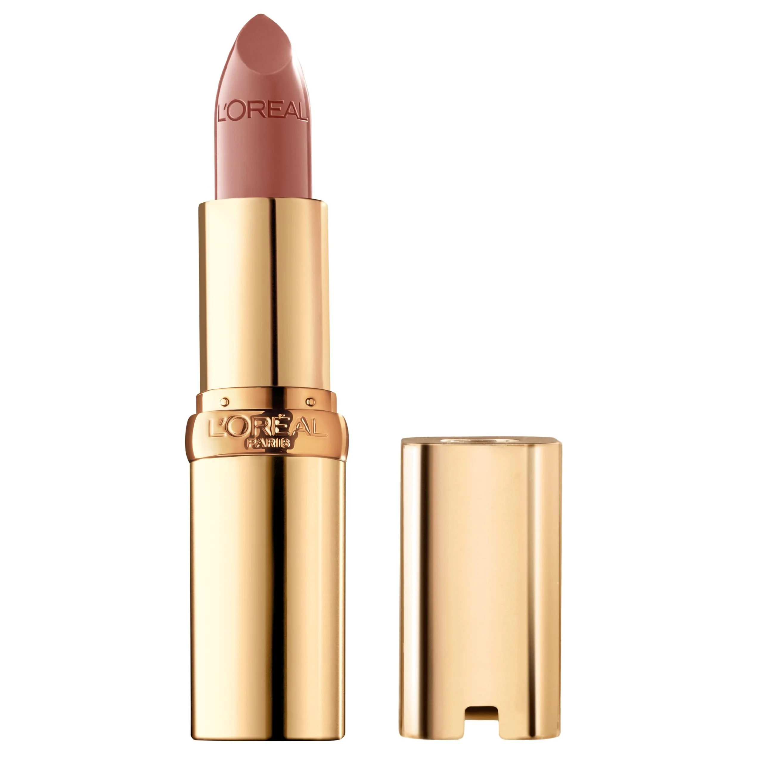 Modern L'O Paris Colour Riche Creamy Hydrating Satin Lipstick with Argan Oil and Vitamin E Fairest Nude 1 Count Lightweight