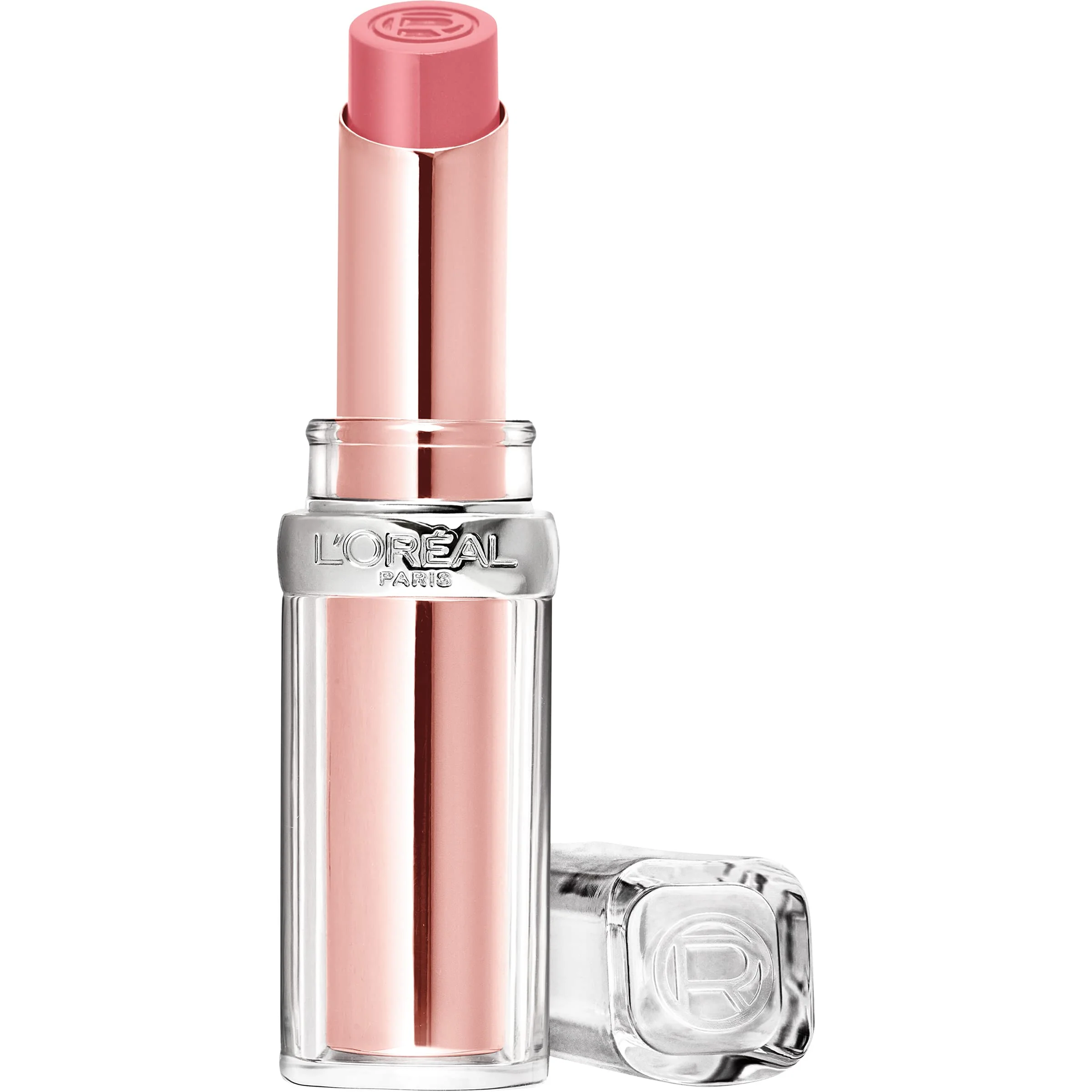 Excellent L'O Paris Glow Paradise Hydrating Balm-in-Lipstick with Pomegranate Extract Pastel Exaltation 0.1 Oz Authentic