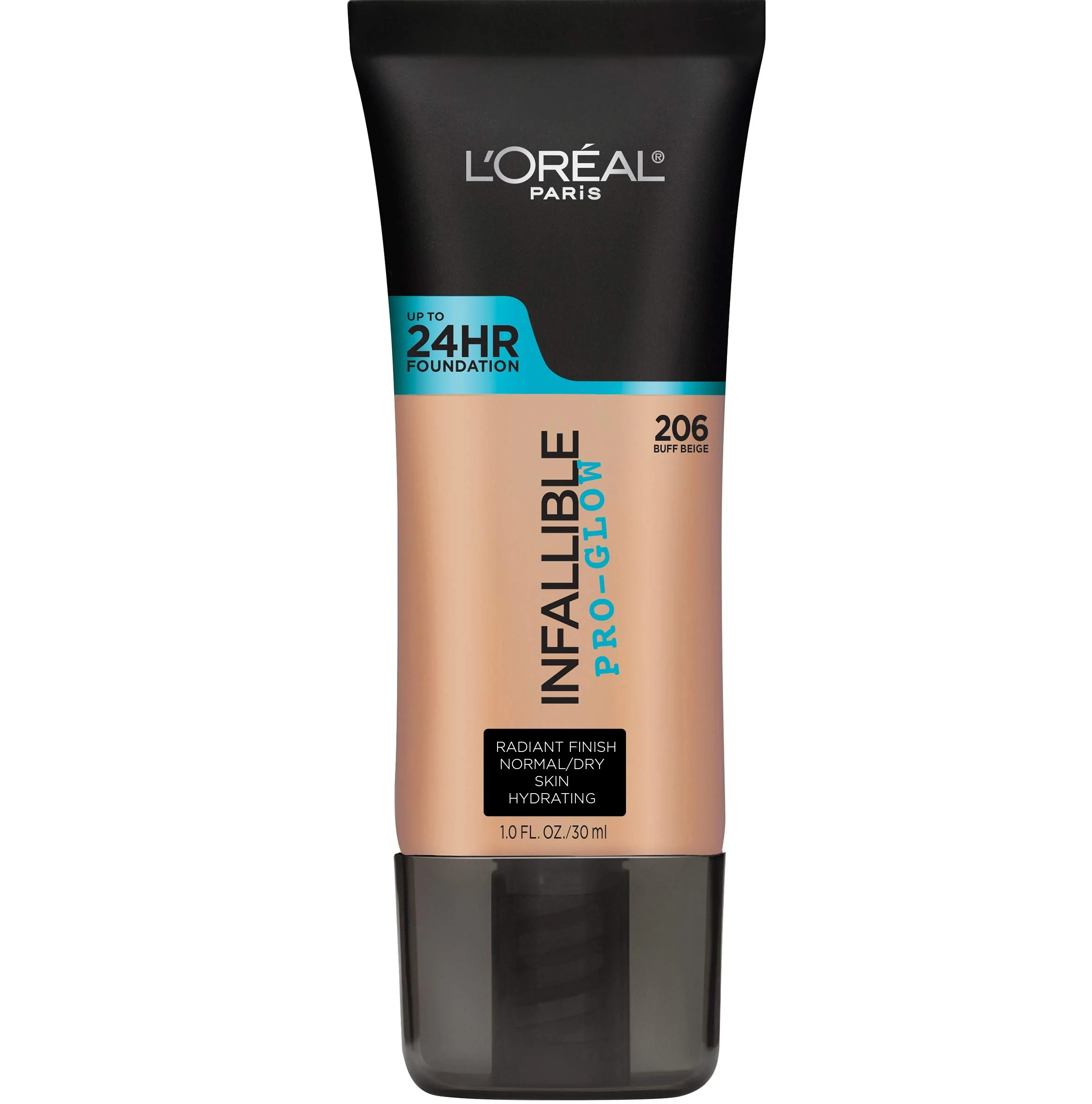 Top-Quality L'O Paris Makeup Infallible Up to 24HR Pro-Glow Foundation Buff Beige 1 fl oz. Premium