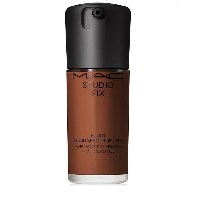 Sustainable MAC Studio Fix Fluid Broad Spectrum SPF 15 24Hr Matte Foundation Oil Control NC63 1 oz Dependable