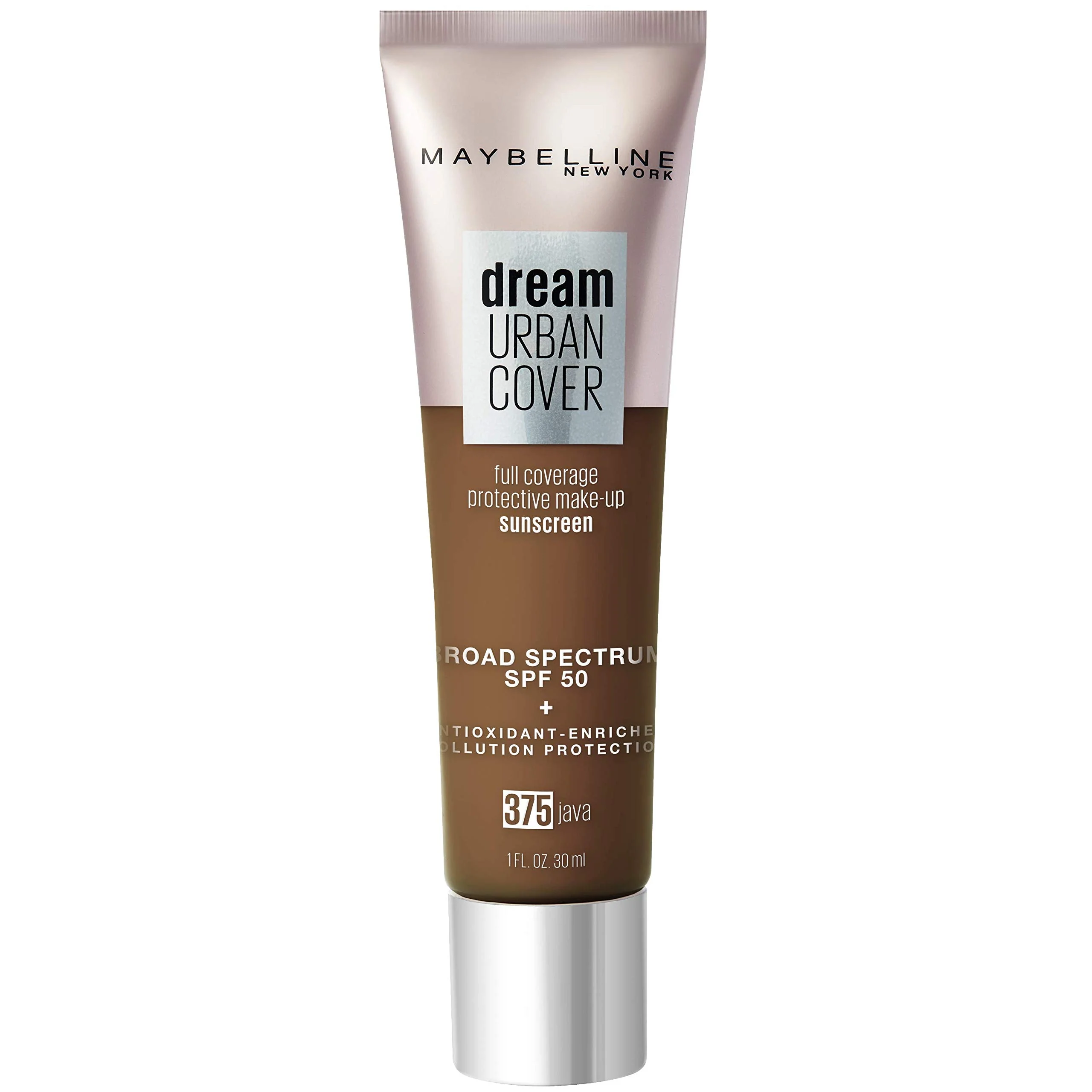 Outstanding Maybelline Dream Urban Cover Coverage Foundation Makeup SPF 50 Java Premium Material