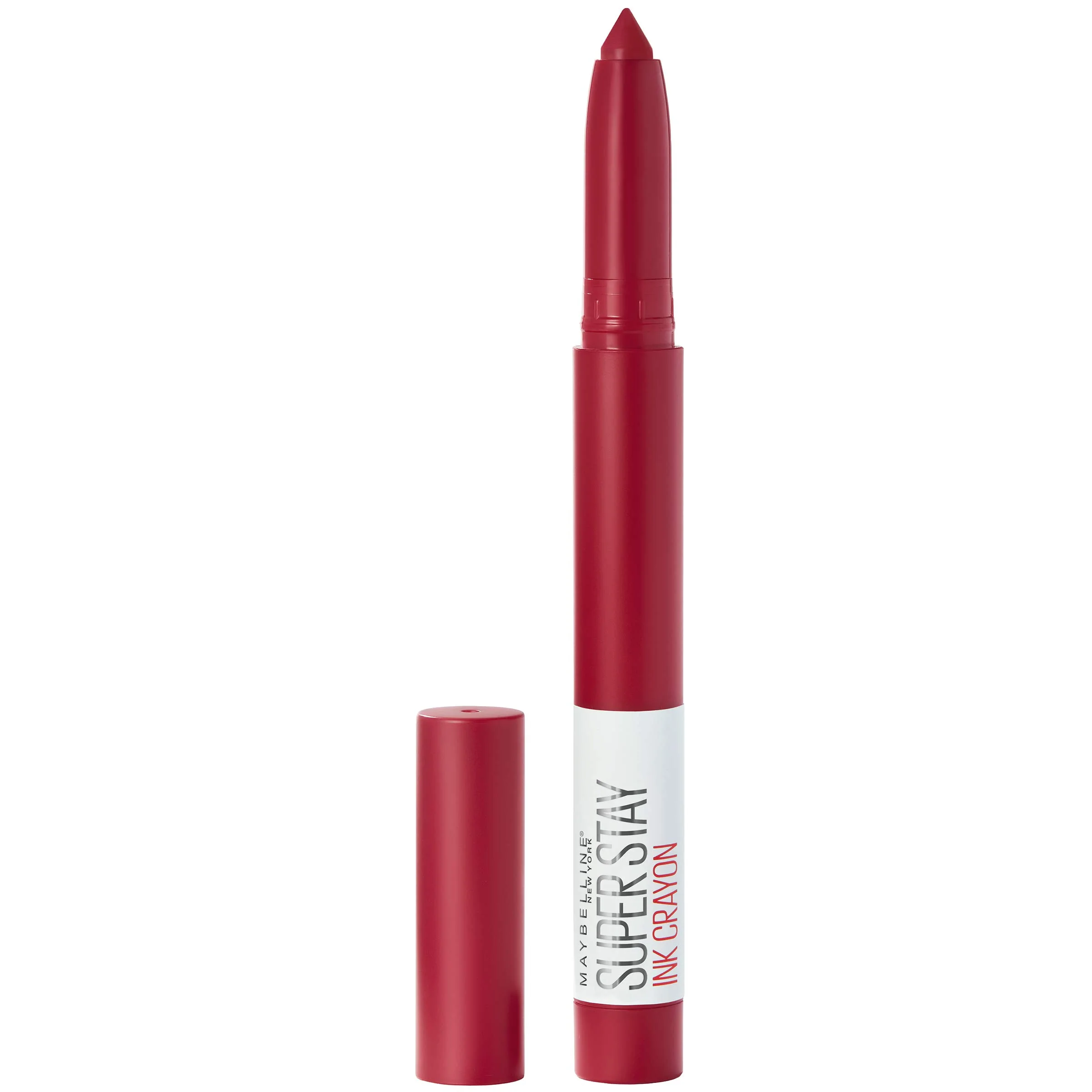 Consistent Maybelline Super Stay Ink Crayon Lipstick Makeup Precision Tip Matte Lip Crayon with Built-in Sharpener Longwear Up To 8Hrs Own Your Empire Blue Soft