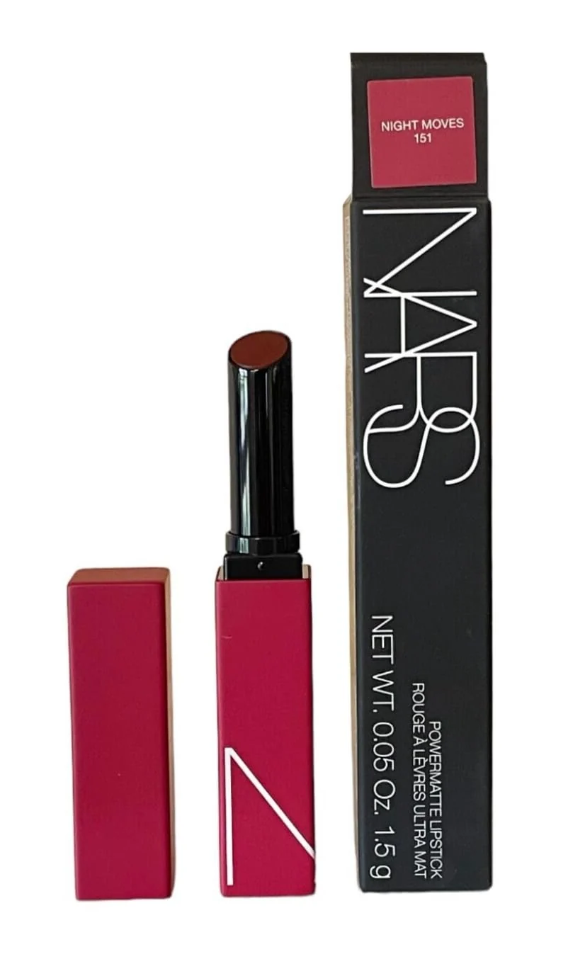 Official NARS Powermatte Lipstick 151 Night Moves Deep Plum 0.05 oz Trusted