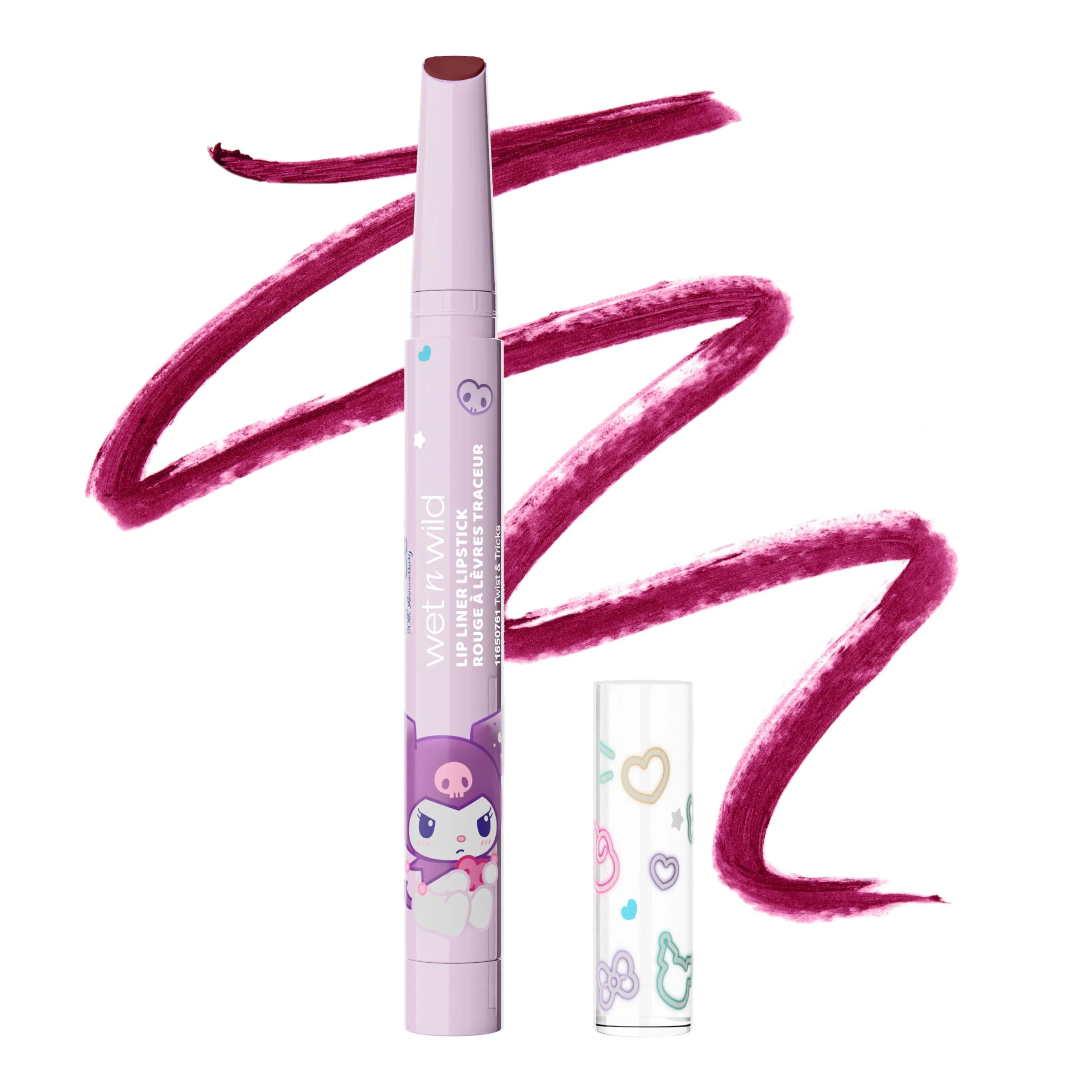 Stylish wet n wild My Melody and Kuromi Lip Liner Lipstick - Twist Tricks Premium Material