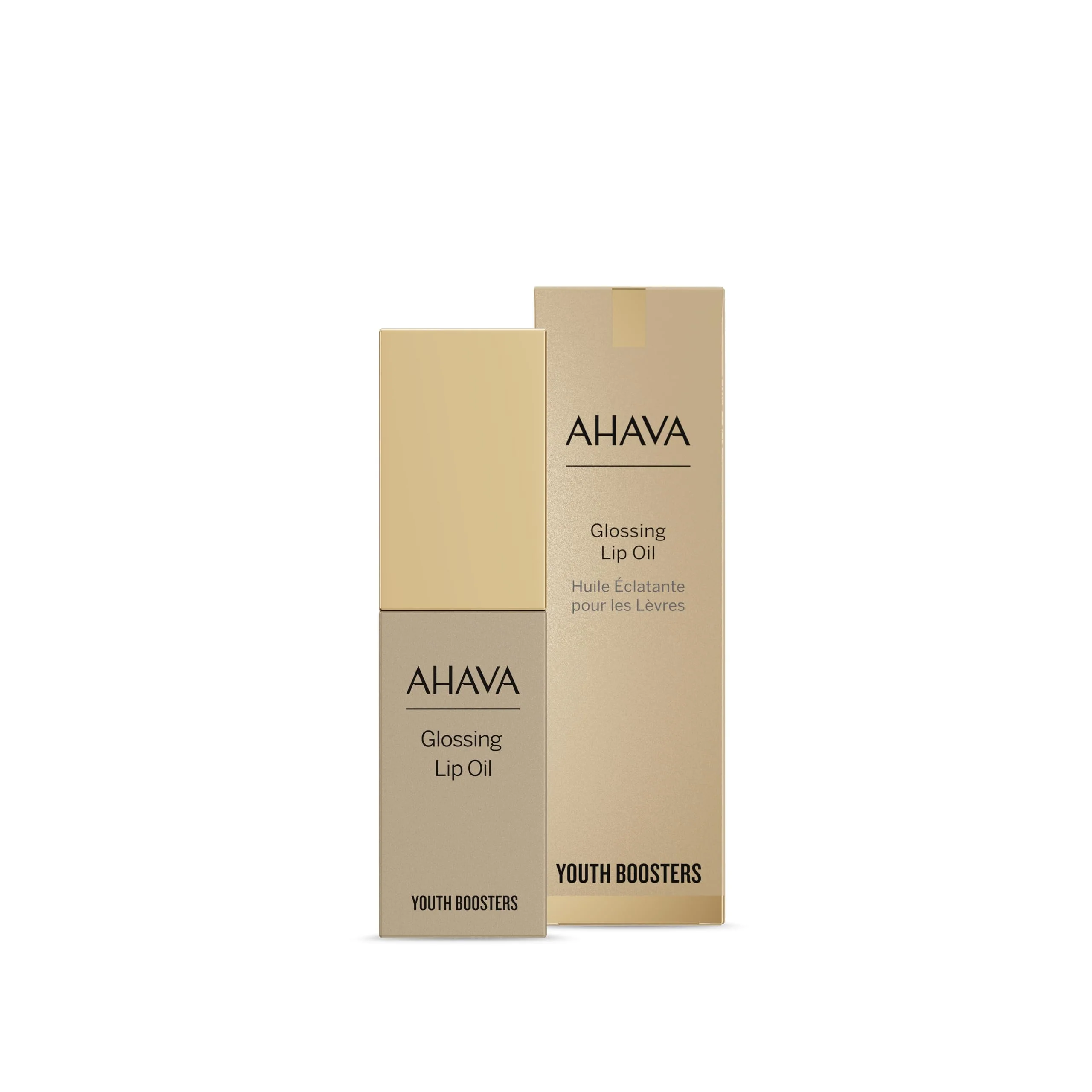 Clean Ahava Glossing Lip Oil 6ml - Hydrating Nourishing Lip Treatment with Dead Sea Minerals Jojoba Oil Date Extract - Protects Against Dryness High-Performance