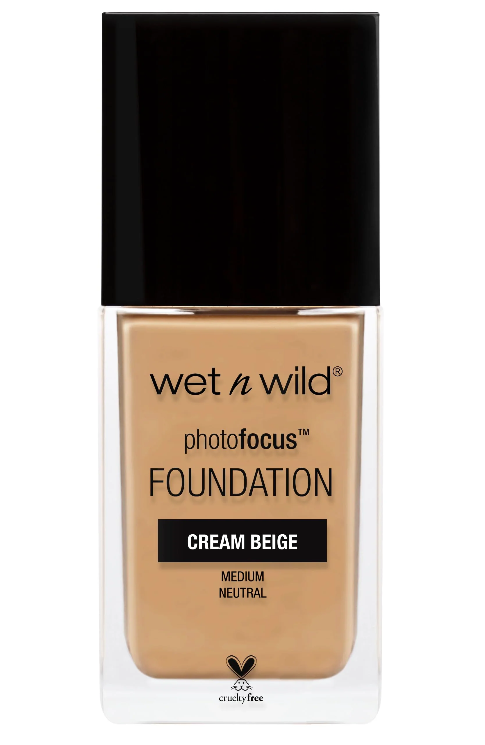 Advanced wet n wild Photo Focus Matte Liquid Foundation Cream Beige Vegan Cruelty- High-End