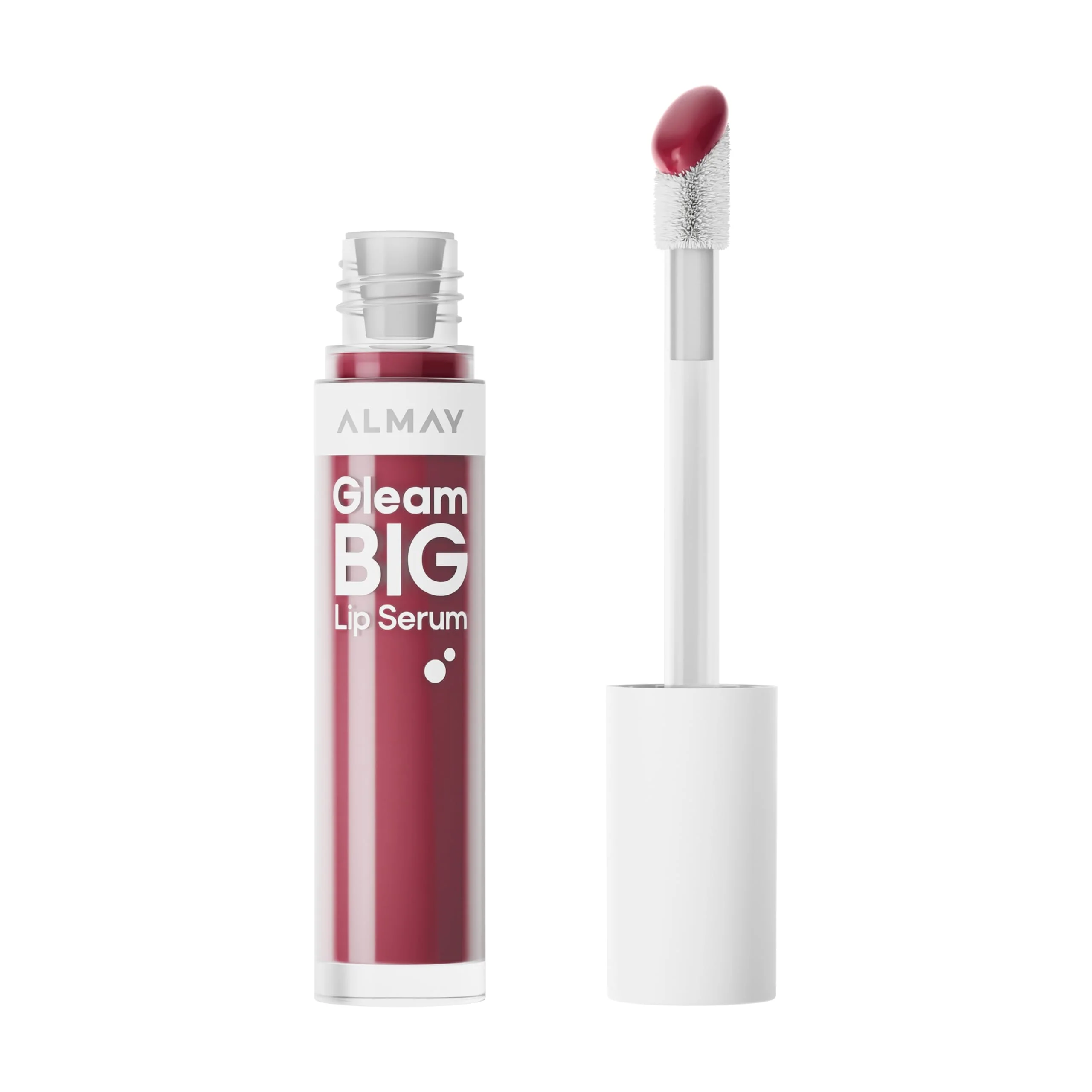 Unique Almay Gleam Big™ Lip Serum Hydrating and Moisturizing Hypoallergenic Lip Gloss Non-Sticky 300 Make Your Mauve 0.13 fl oz Modern