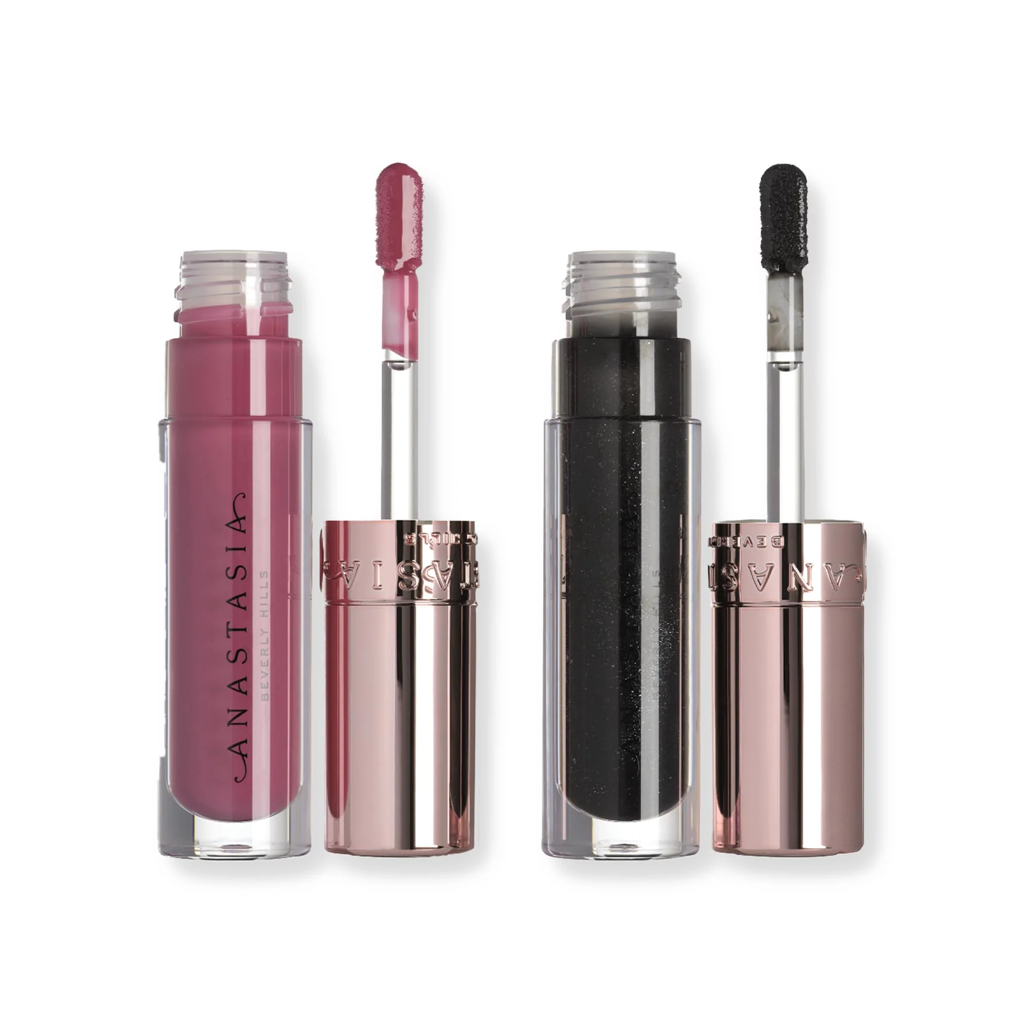 Selected Anastasia Beverly Hills Mini Lip Gloss Duo - High-Pigment Scented Lip Lacquer Set for Volumized Shimmering and Luminous Lips - Pulse Phantom Comfortable