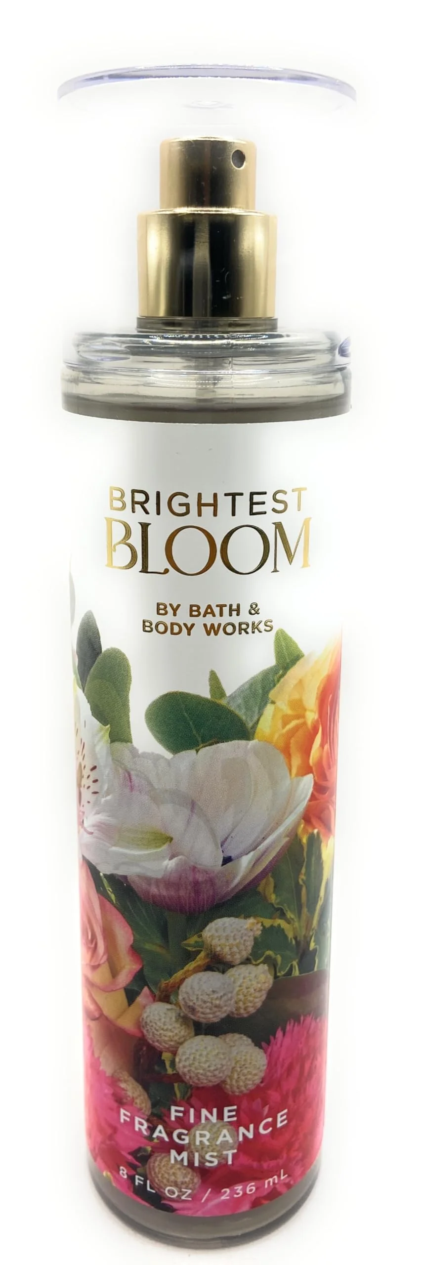 User-Friendly Bath and Body Works Brightest Bloom Fine Fragrance Mist 8 Fluid Ounce Spray Eco-Friendly
