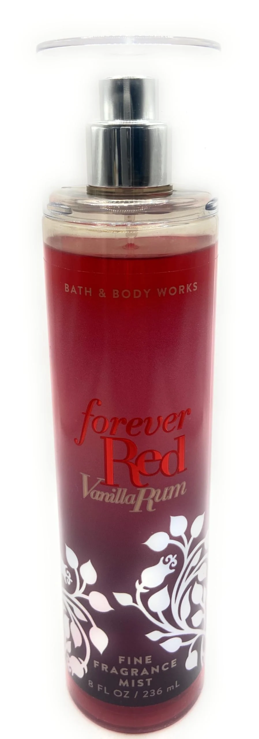Clean Bath and Body Works Red Vanilla Rum Fine Fragrance Mist 8 Fluid Ounce Spray Verified