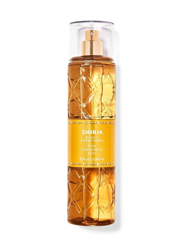 Original Bath Body Works Dahlia Fine Fragrance Mist 8 Fluid Ounce Spray Packaging As Pictured Fast
