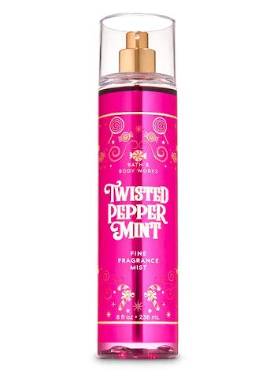 Exclusive Bath Body Works Twisted Peppermint Fragrance Mist 8 Oz Unique