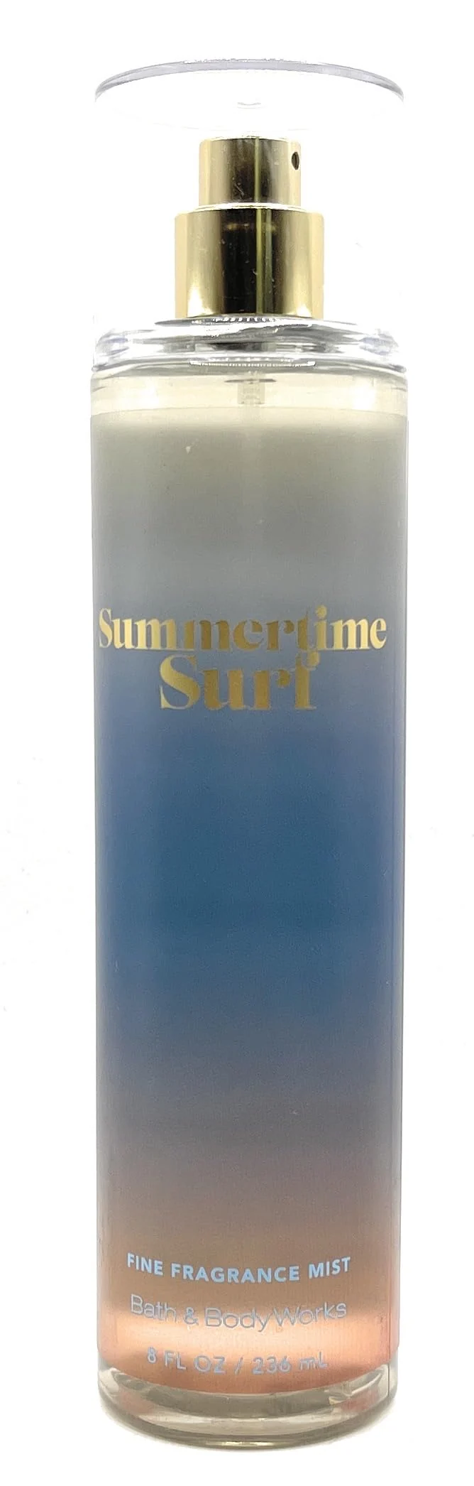 Stylish Bath Body Works Summertime Surf Fine Fragrance Mist 8 Fluid Ounce Spray Proven