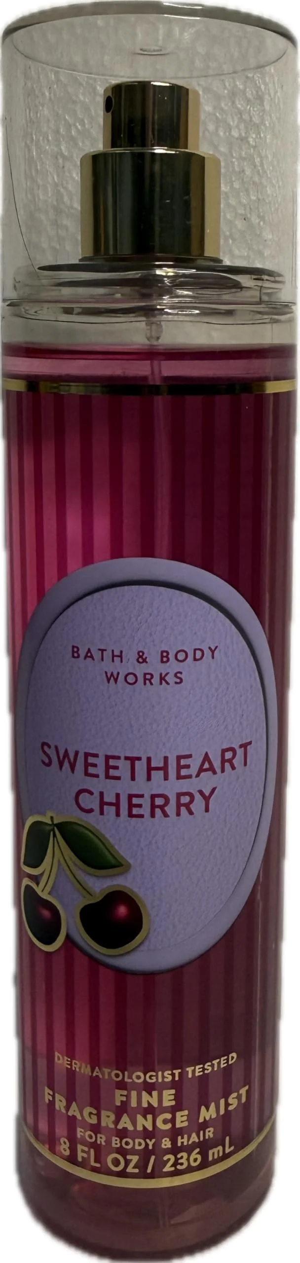 Secure Bath Body Works Sweetheart Cherry Fine Fragrance Mist 8 Ounces Pure