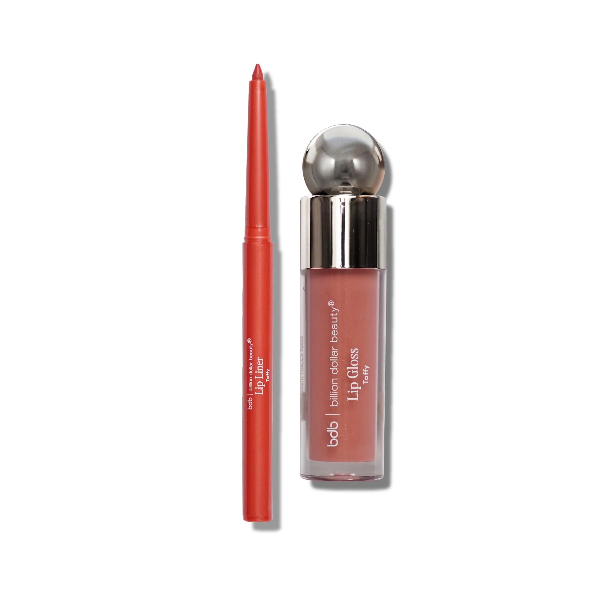 Artisan billion dollar brows bdb Lip Gloss with Lip Liner Set Moisturizing High Shine Lightweight Glossy Plumping Lip Gloss Fling Authentic
