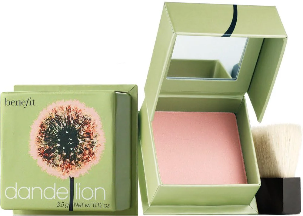 Trendy Benefit dandelion brightening finishing powder deluxe travel size 0.12 oz 3.5gram Professional