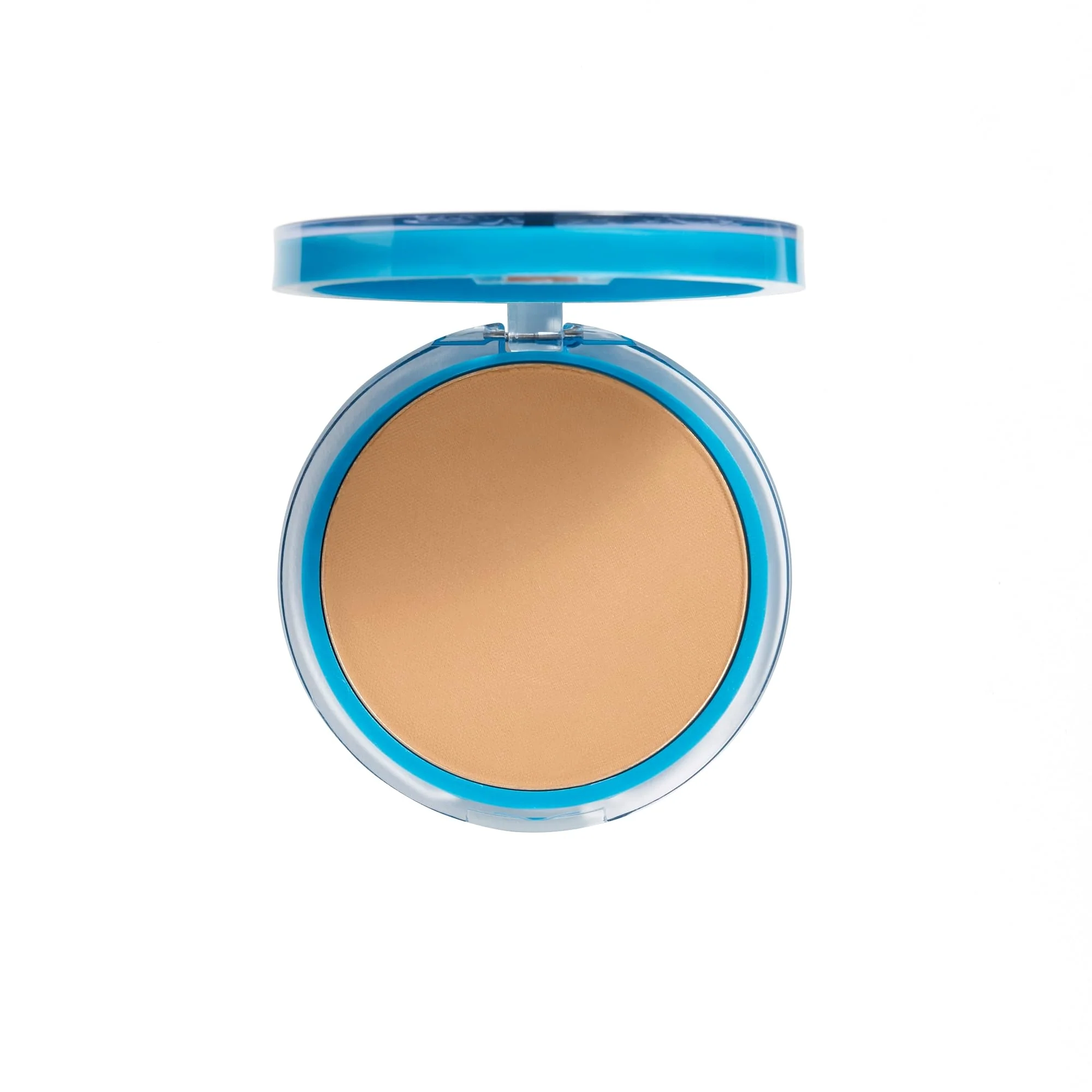 Green COVERGIRL Clean Matte Pressed Powder Powder Soft Honey 555 0.35 OZ Exclusive