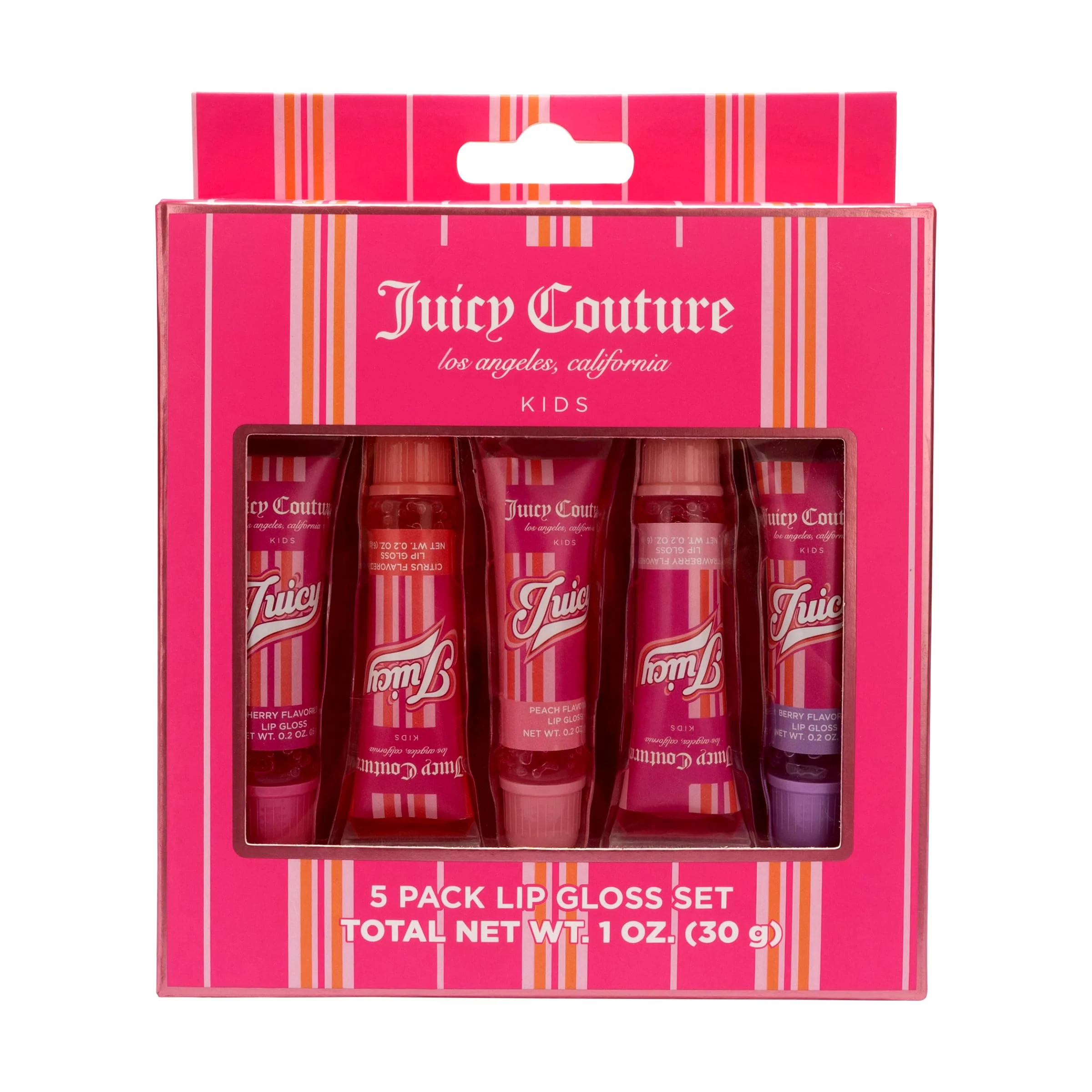 Green Juicy Couture Lip Gloss Makeup Set - 5 Gloss Shades with Cute Packaging for Girls Tweens Reliable