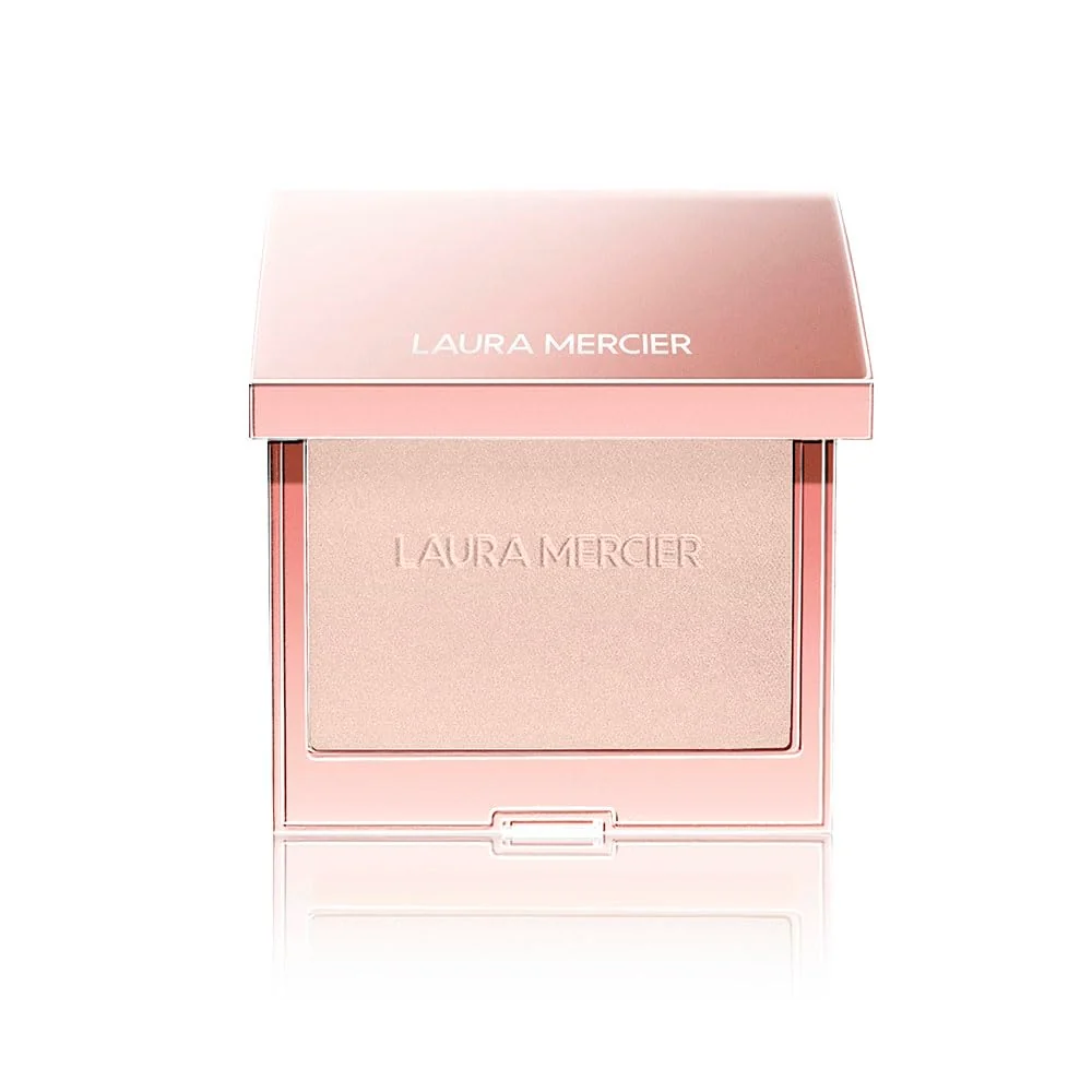 World-Class Laura Mercier RoseGlow Highlighting Powder Rosy Neutral Highlighter Makeup Buildable Coverage Natural Dewy Finish For All Skin Tones Light Healthy