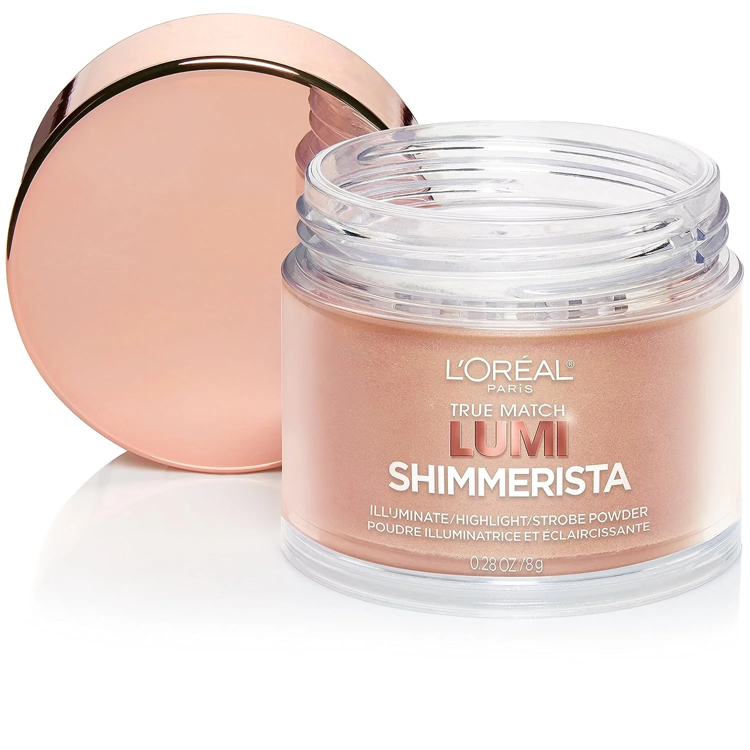 Green L'O Paris Cosmetics True Match Lumi Shimmerista Highlighting Powder Sunlight 0.28 oz Refined