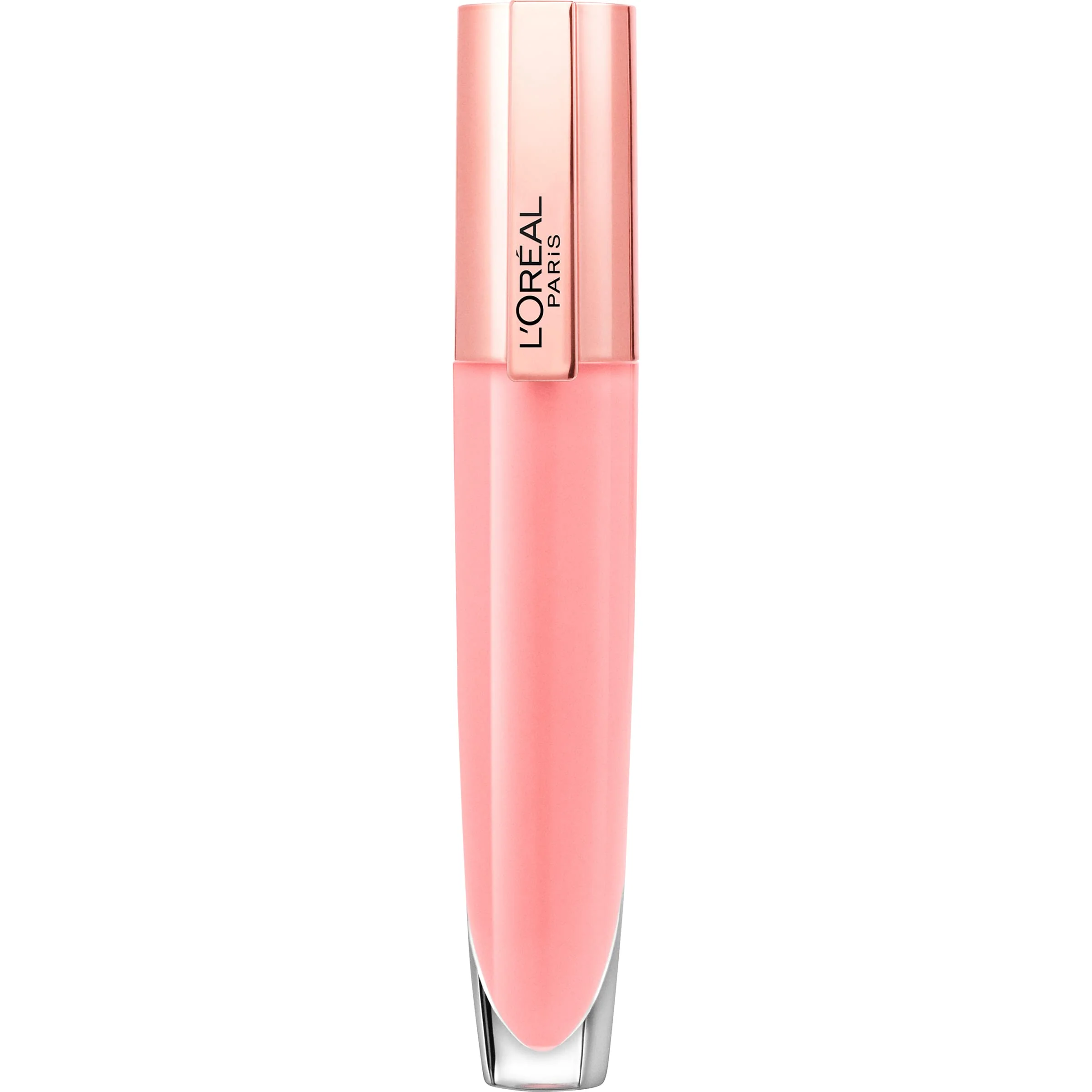 Traditional L'O Paris Glow Paradise Hydrating Tinted Lip Balm-in-Gloss with Pomegranate Extract Hyaluronic Acid Ultra-Gentle Non-Sticky Formula Porcelain Solid