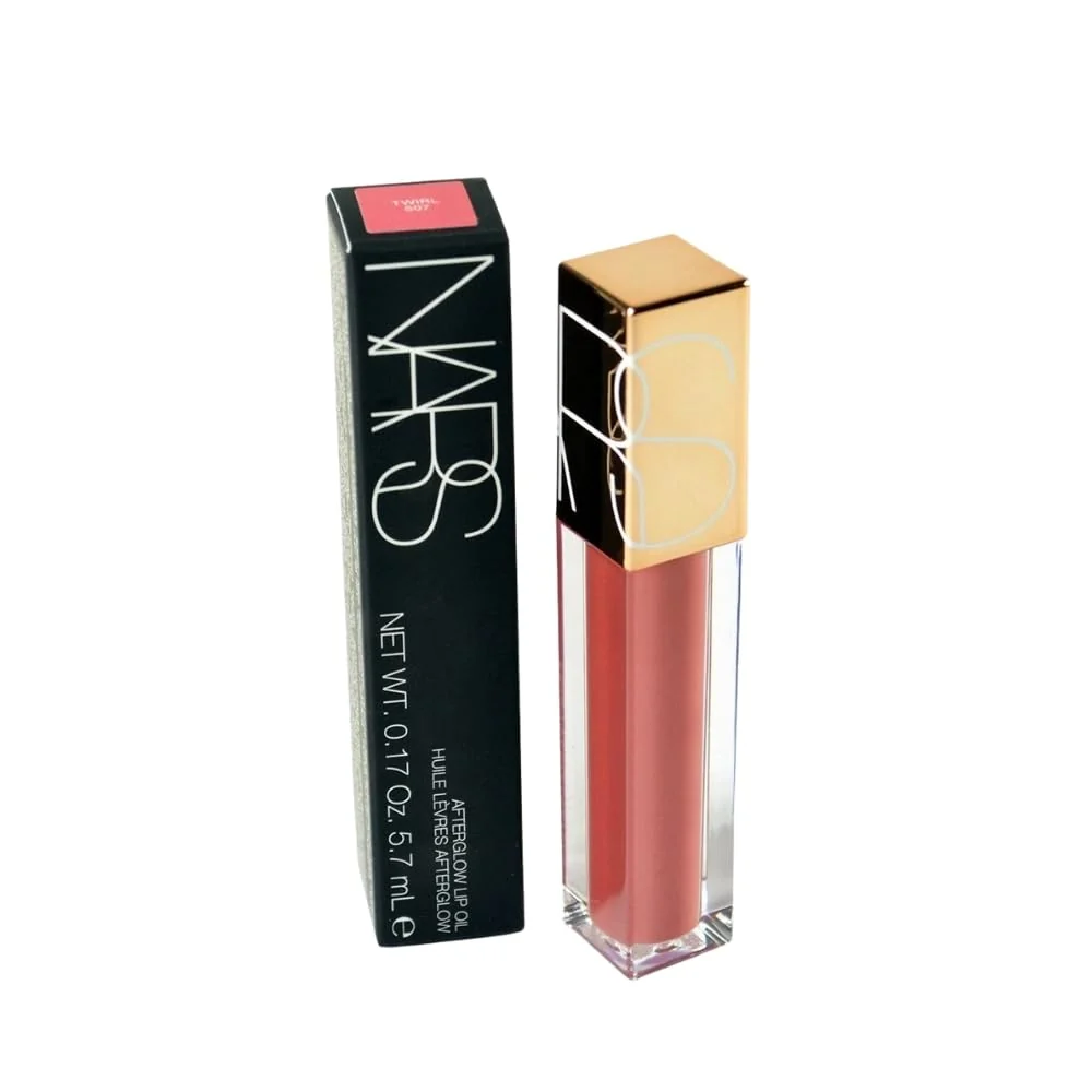 Solid NARS Afterglow Lip Oil Limited Edition 5.7 mL .17 OZ TWIRL 507 0.17oz 5.7mL Relaxed