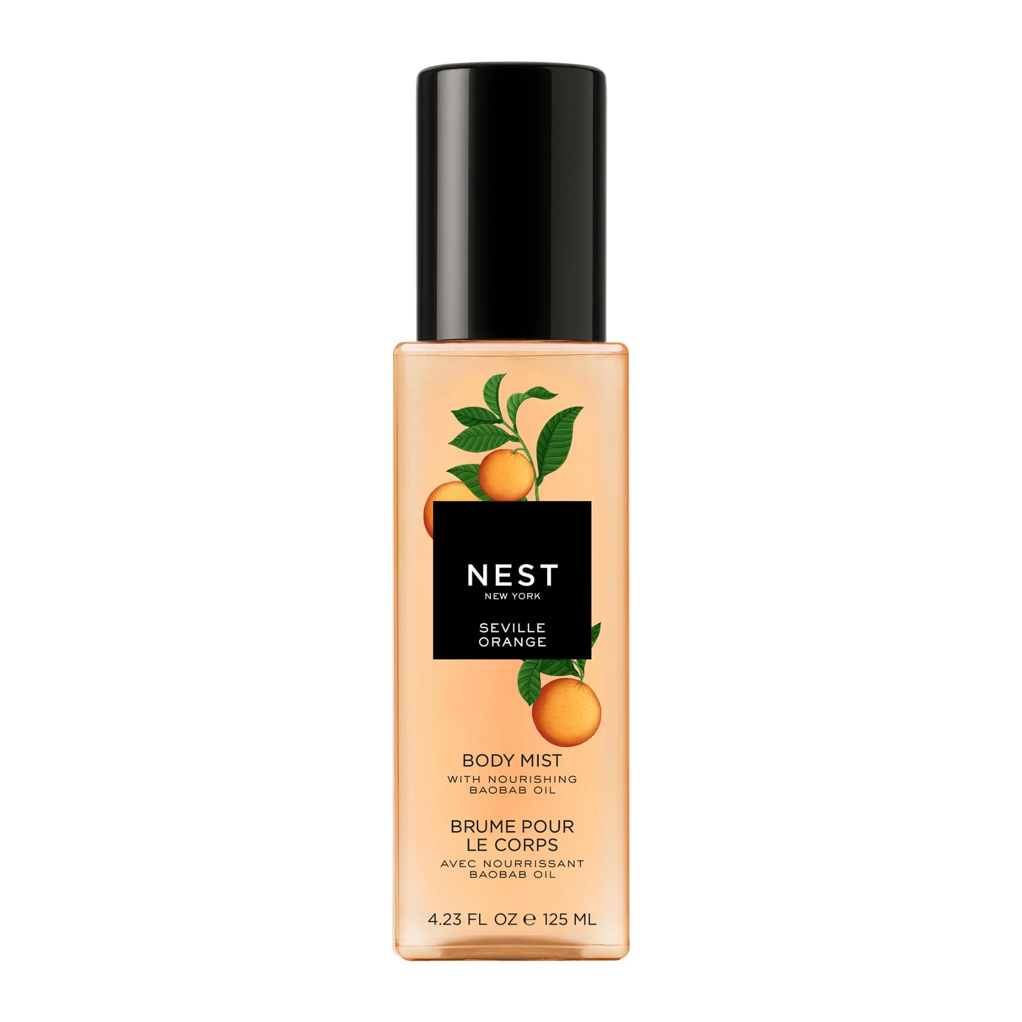 Eco-Friendly NEST New York Seville Orange Body Mist - 125 mL - Vegan Cruelty High-Performance