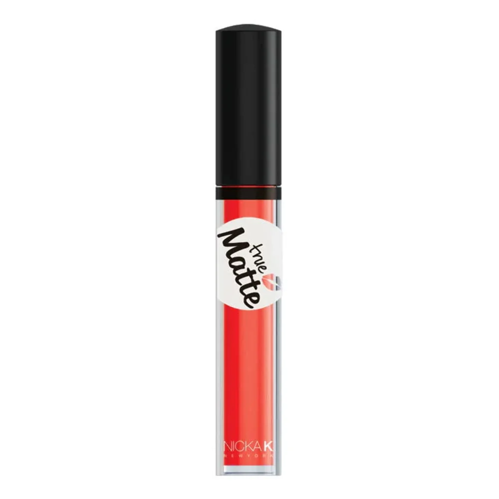 Genuine Nicka K True Matte Lip Color - NTM01 Milano Red Trusted