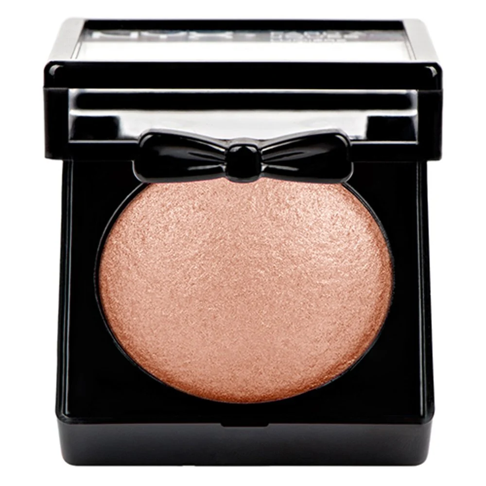 Sustainable NYX PROFESSIONAL MAKEUP Baked Blush Solstice - Powder - Shimmery - Red Gold - Palette Practical