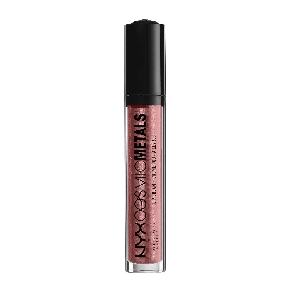 High-Grade NYX PROFESSIONAL MAKEUP Cosmic Metals Lip Cream Liquid Lipstick Crystalized Metal 0.13 Fluid Ounce Organic
