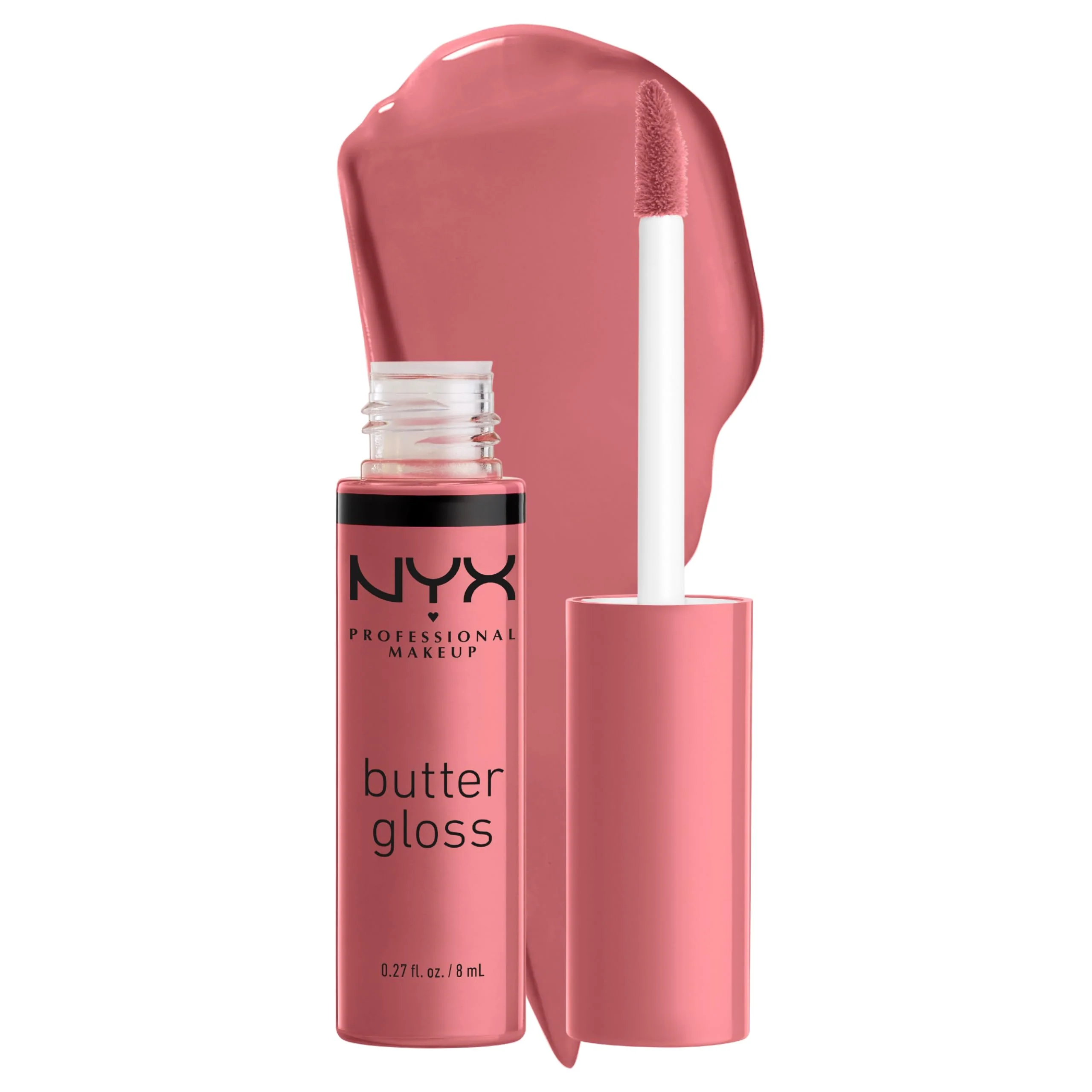 Safe NYX PROFESSIONAL MAKEUP Butter Gloss Non-Sticky Lip Gloss - Tiramisu Brown Dependable
