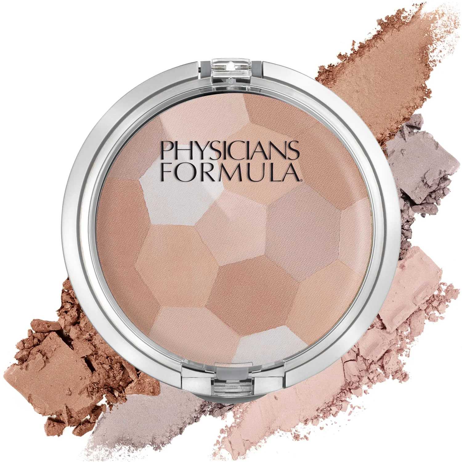 Professional Physicians Formula Setting Powder Palette Multi-Colored Pressed Finishing Powder Translucent Natural Coverage Dermatologist Tested Clinicially High-Performance