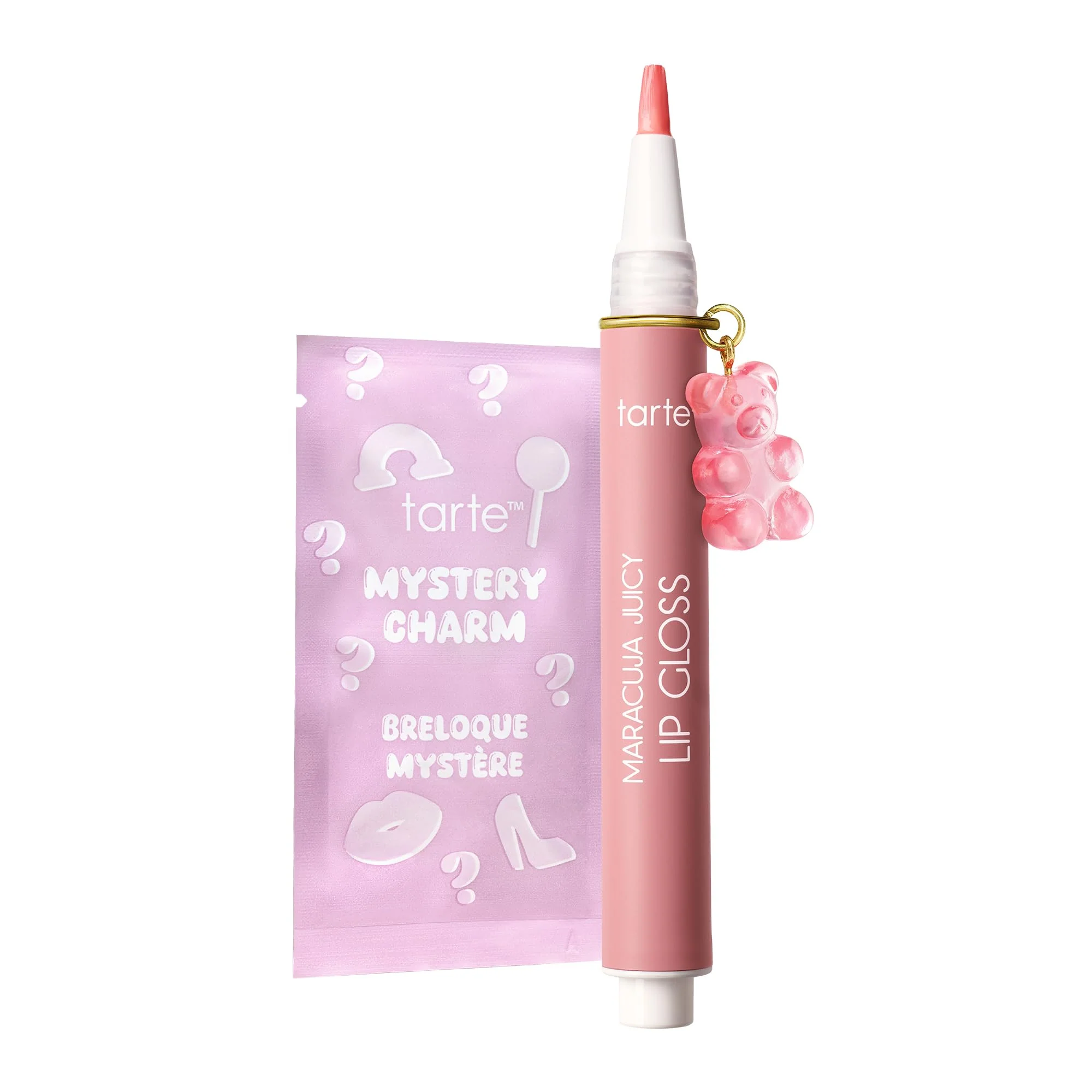 Proven tarte maracuja juicy lip gloss - Peptide-Infused Hydrating Glossy Balm 12HR Instant Moisture lipgloss Includes Collectible Charm Vegan High-Performance