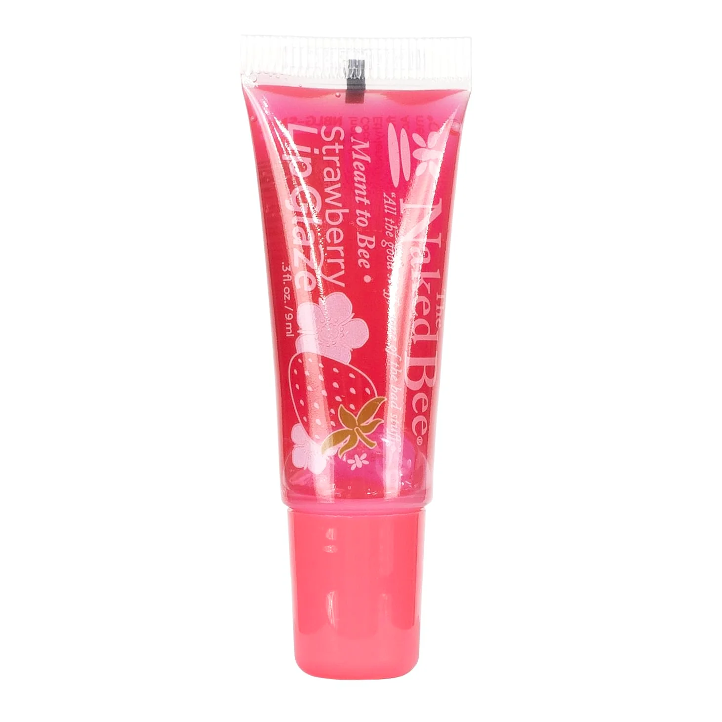 Natural The Naked Bee Meant to Bee Strawberry Lip Glaze 9ml Effective