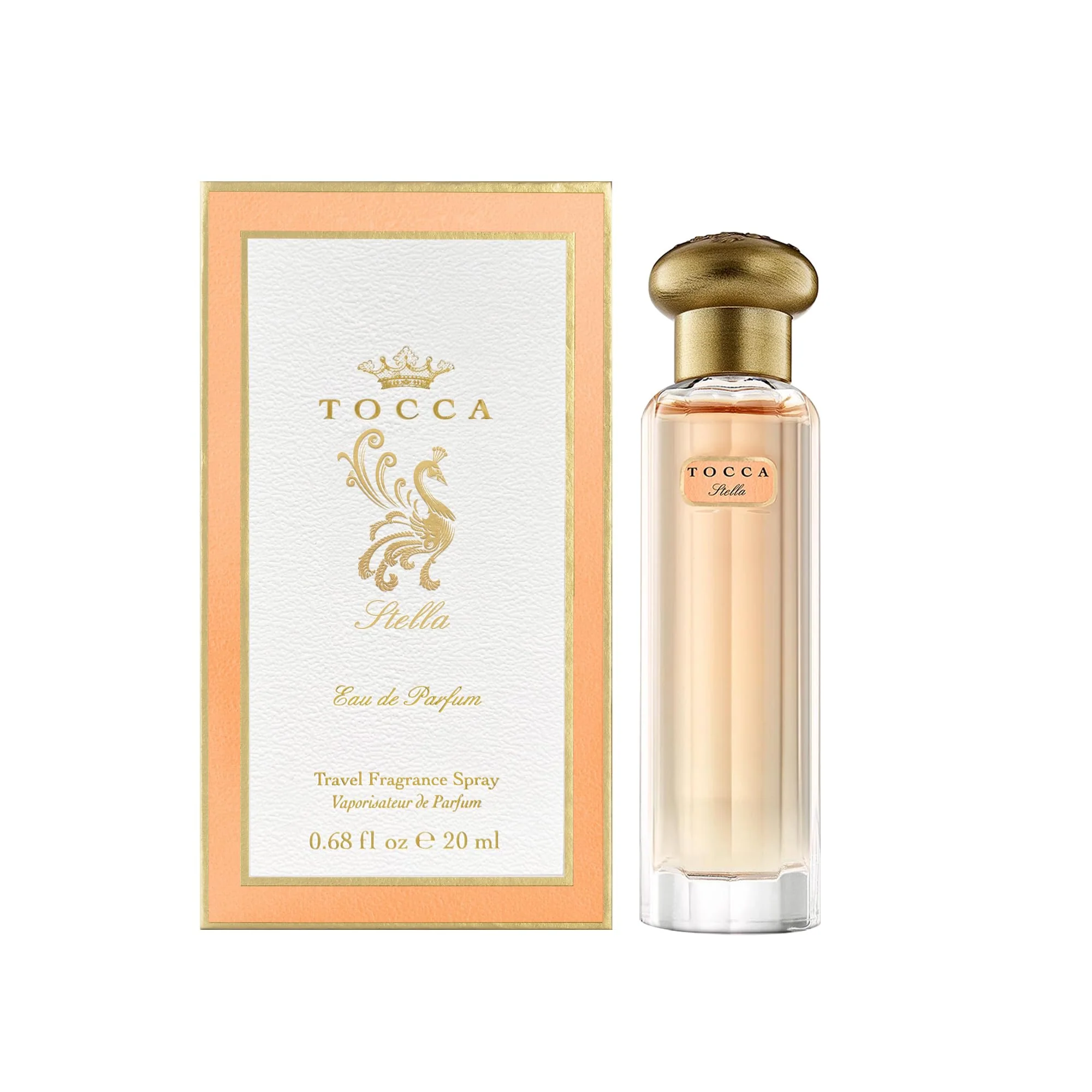 Advanced Tocca Women's Perfume Stella Fragrance 0.68 oz. 20 ml - Fresh Floral Blood Orange sia Spicy Lily Selected