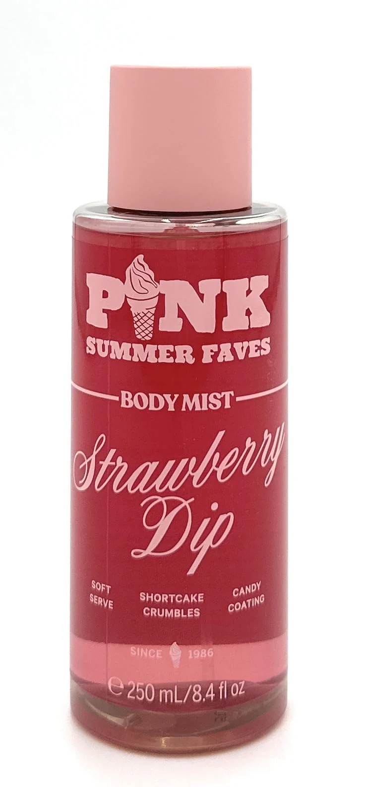 Next-Generation Victoria's Secret Pink Body Mist Strawberry Dip 8.4 Fl Oz Quality
