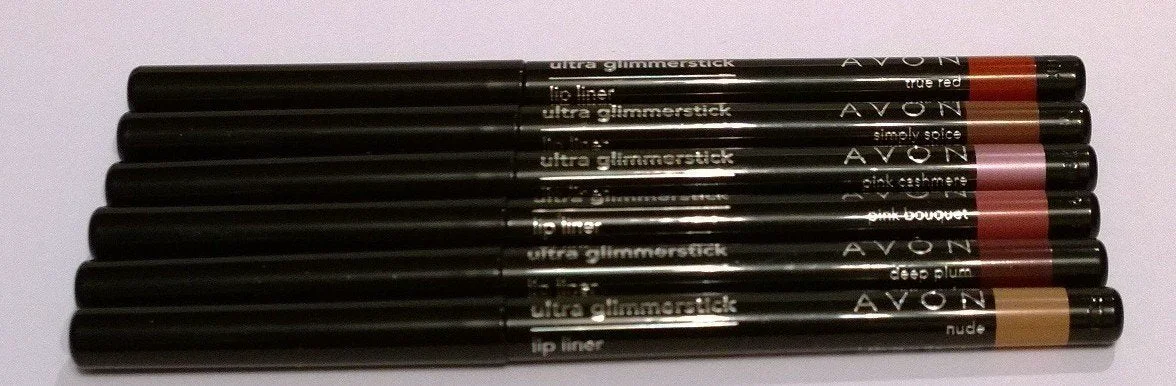 Consistent Avon Ultra Glimmersticks Lip Liner In Pink Cashmere High-Grade