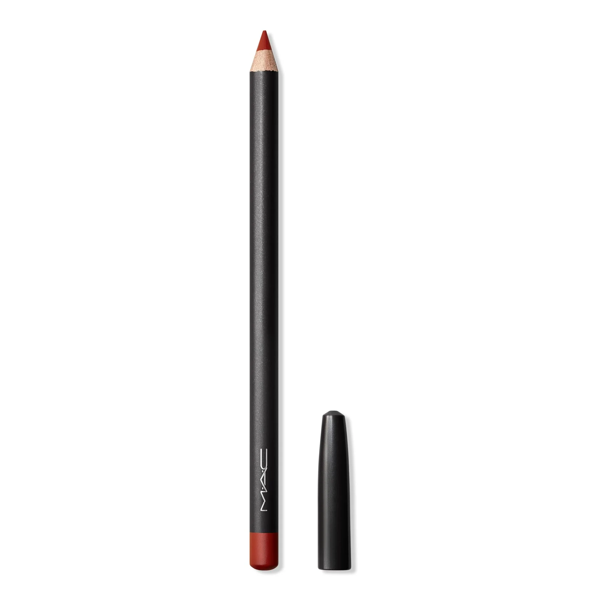 Smooth MAC Lip Pencil Lipliner Chili Rimmed 0.05 Ounces Traditional