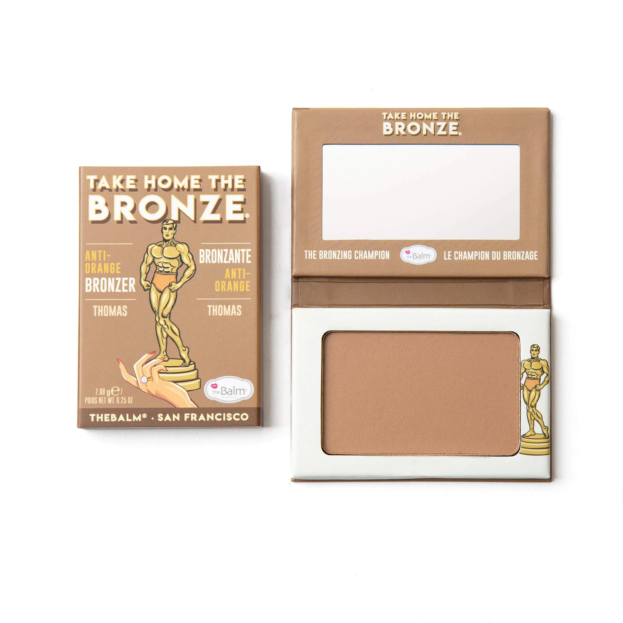Functional theBalm Take Home The Bronze Contour Powder Anti-Orange Bronzer Thomas Toni Fashionable
